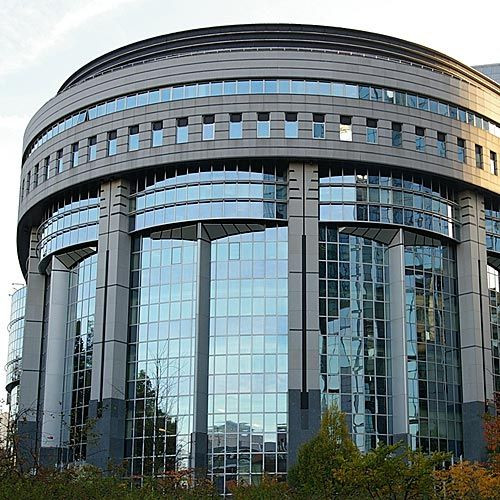 Gebouw op de Leopoldruimte