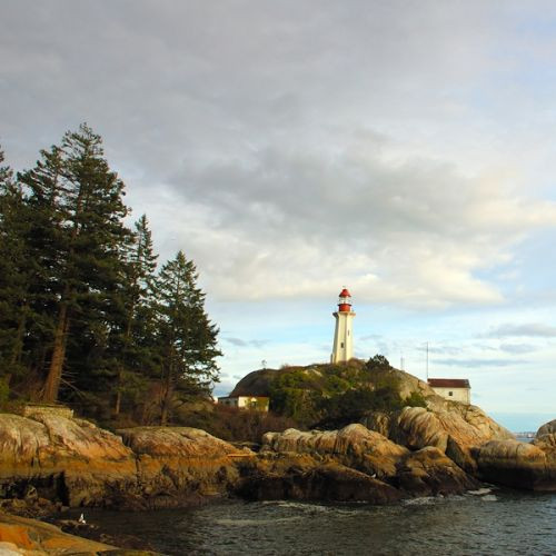 Vuurtoren in Vancouver