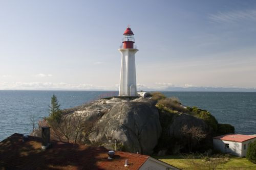 Vuurtoren in Lighthouse Park