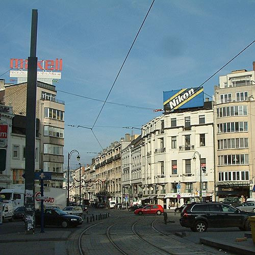 Straatbeeld van de Louizalaan