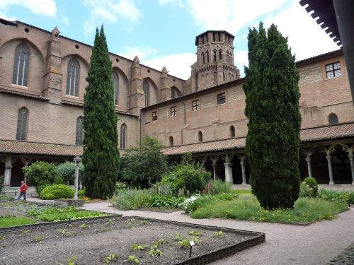 Binnenplaats van het klooster