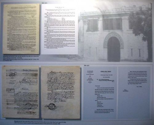 Papieren in de Hoa Lo-gevangenis