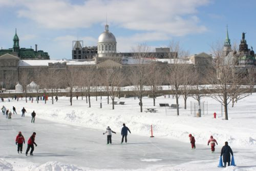 Overzicht van de Marché Bonsecours