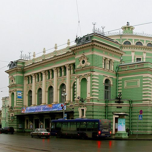 Voorgevel van het Mariinski-theater