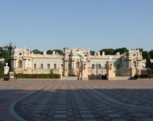 Plein voor het Mariinskypaleis