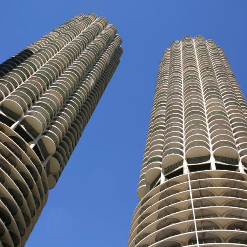 Twee torens van Marina City
