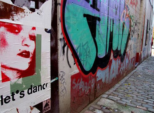 Graffiti in de Marollen