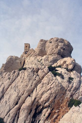 Rotsen van het Massif des Calanques
