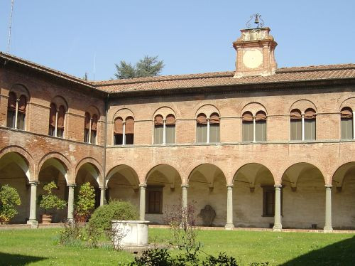 Binnenplein van het Museo Nazionale di San Matteo