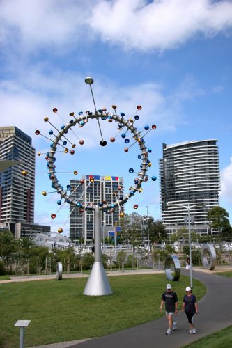 Kunst in de Melbourne Docklands