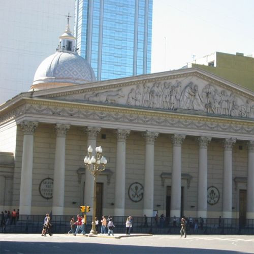 Voorkant van de Catedral Metropolitana
