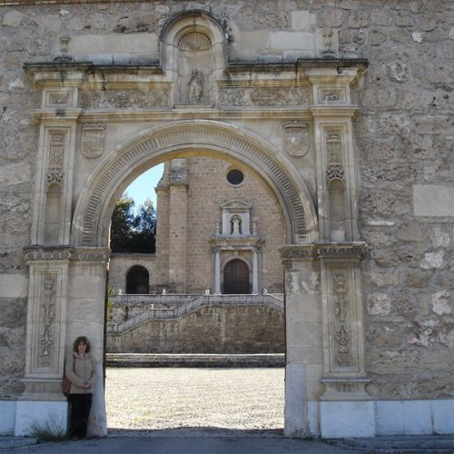 Poort naar het Monasterio de la Cartuja