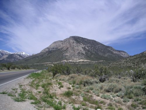 Totaalbeeld van Mount Charleston