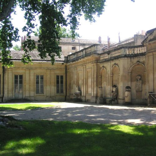 Plein aan het Musée Calvet