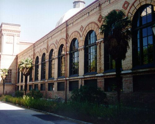 Zijkant van het Museo de Ciencias Naturales