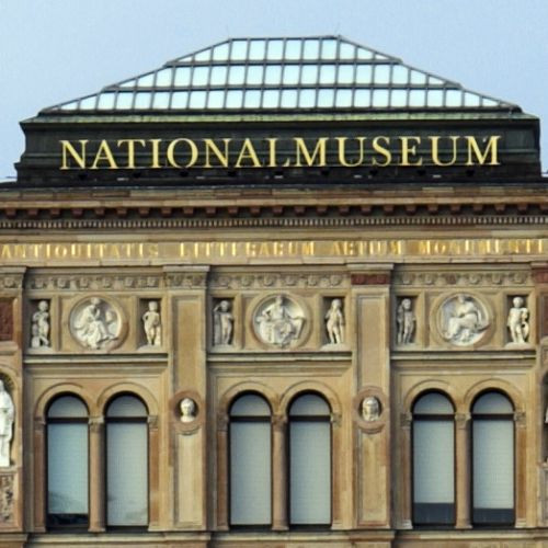 Zicht op het Nationaal Museum