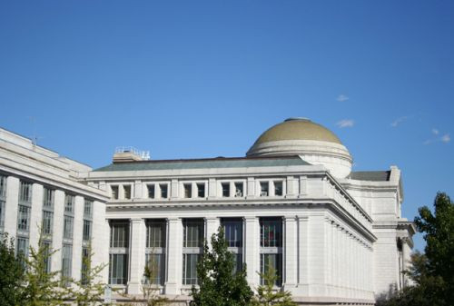 Buiten het National Museum of American History