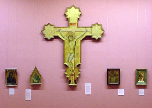 Kruisbeeld in de National Gallery