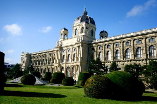 Park voor het Natuurhistorisches Museum