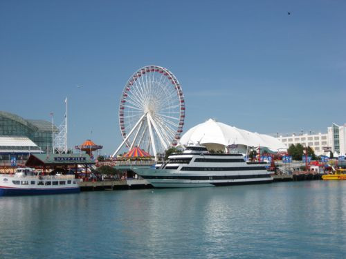 Reuzenrad op Navy Pier