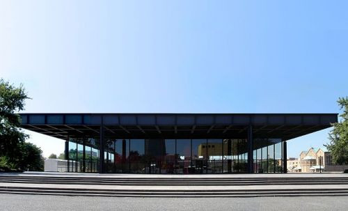 Totaalbeeld van de Neue Nationalgalerie