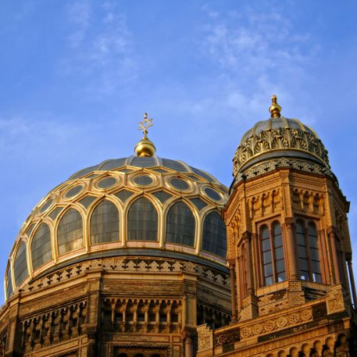 Dak van de Neue Synagoge