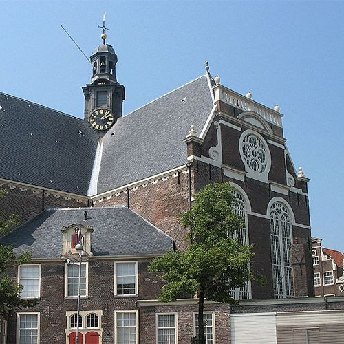 Zijaanzicht van de Noorderkerk