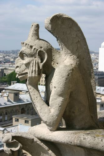 Detail van de Notre-Dame