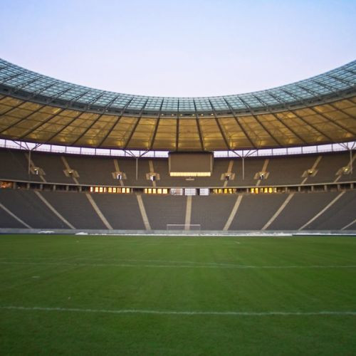 Grasmat van het Olympiastadion