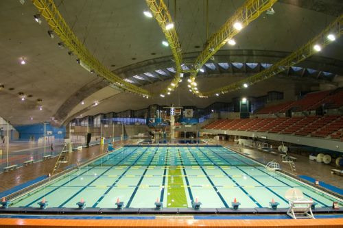 Buiten aan het Olympisch Stadion