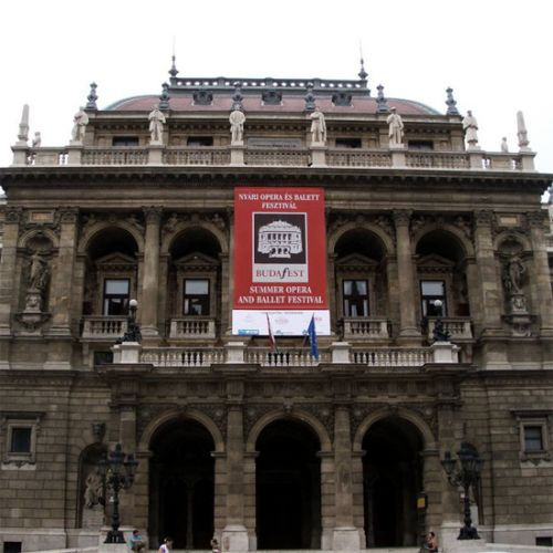 Vooraanzicht van Nationale Opera