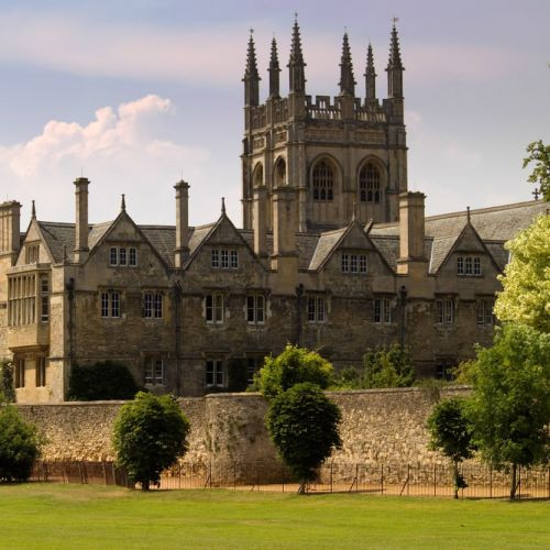 Zicht opde universiteit Oxford