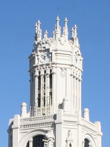 Top van het Palacio de Comunicaciones