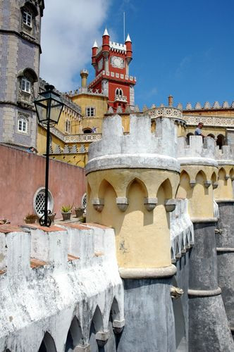Torentjes van het Palacio da Pena