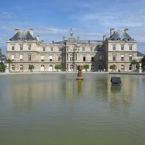 Overzicht van het Palais du Luxembourg