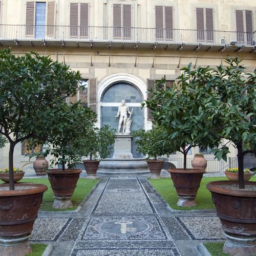 Binnenplein van het Palazzo Medici-Riccardi