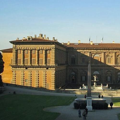 Beeld van het Palazzo Pitti