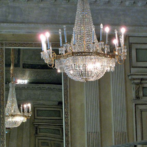 Luster in het Palazzo Reale