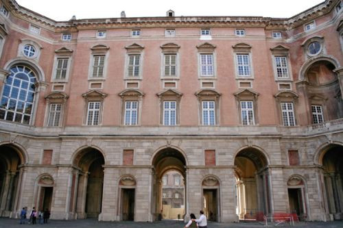 Beeld op de Koninklijk Paleis van Caserta