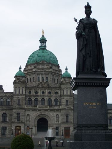Beeld voor het Parlementsgebouw van British Columbia