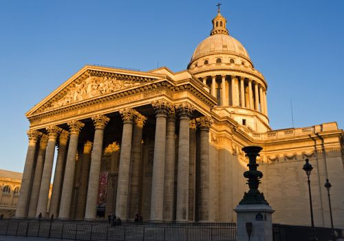 Zijaanzicht van het Panthéon