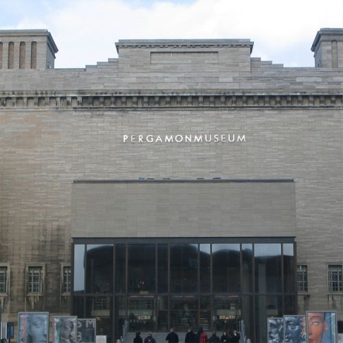 Voorgevel van het Pergamonmuseum