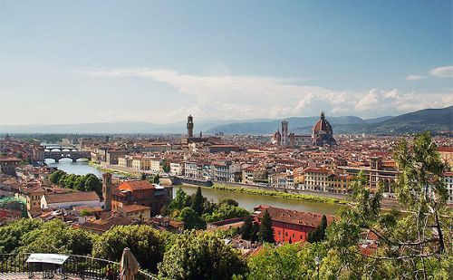 Uitzicht op Firenze