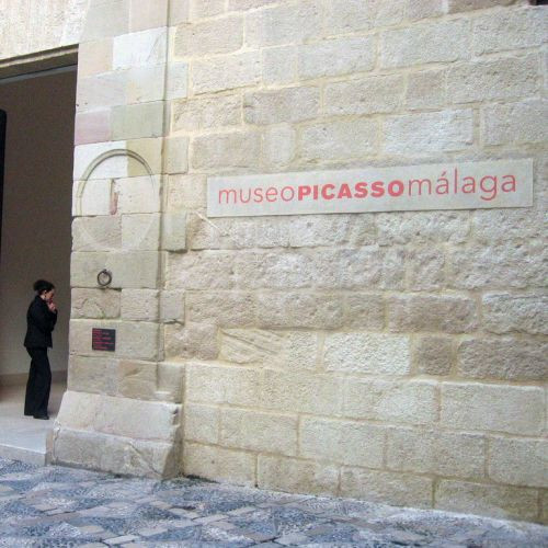 Naambord van het Picassomuseum