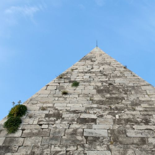 Top van de Piramide van Cestius