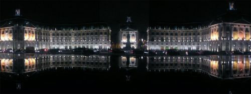 Totaalbeeld van de Place de la Bourse