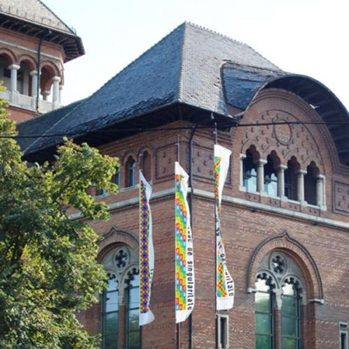 Zicht op het Museum van het Roemeense Plattelandsleven