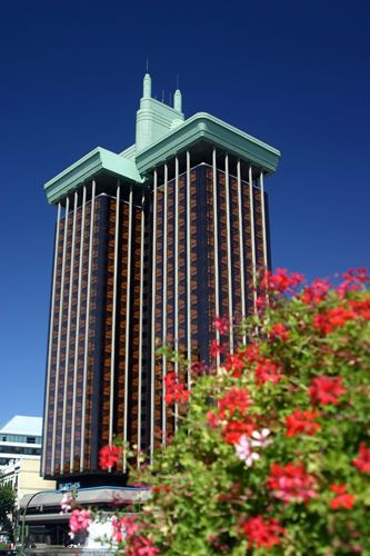 Gebouw aan het Plaza de Colón