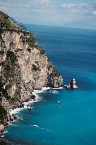 Rotskust bij Positano