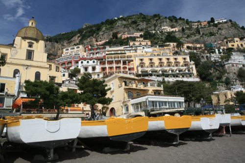 Bootjes in Positano